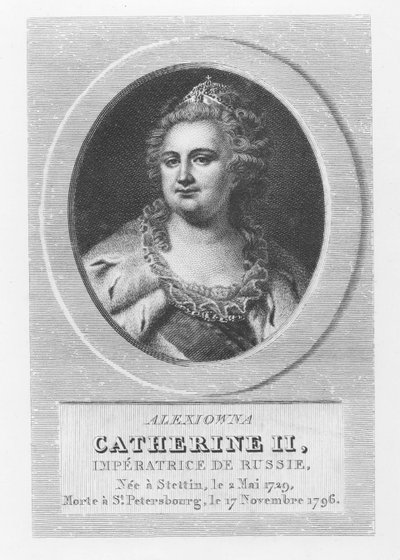 Katharina II. von Russland von French School